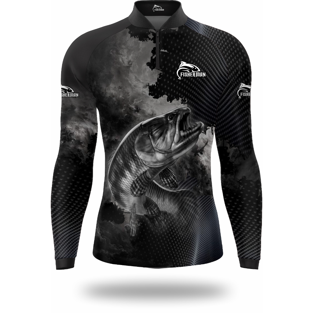 CAMISETA DE PESCA COM PROTEÇÃO UV50+ TRAIRA 02