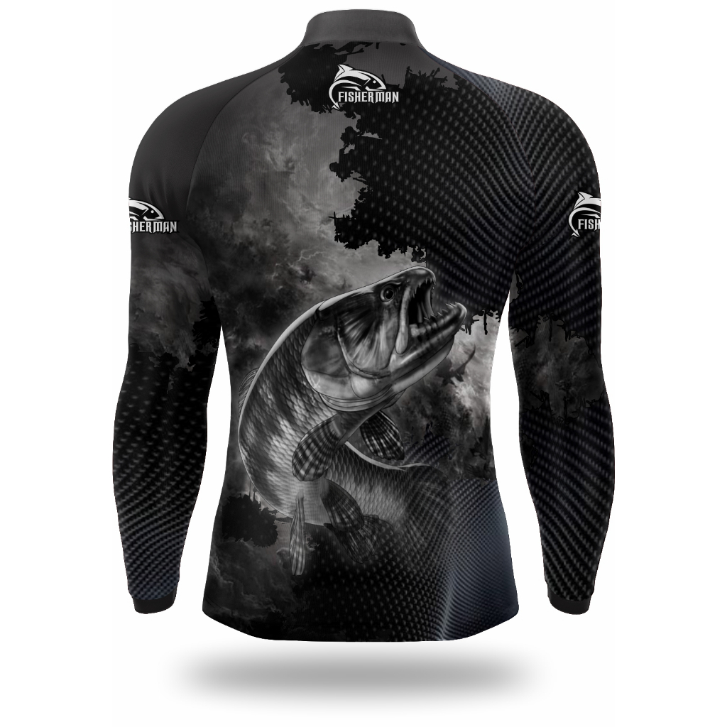 CAMISETA DE PESCA COM PROTEÇÃO UV50+ TRAIRA 02