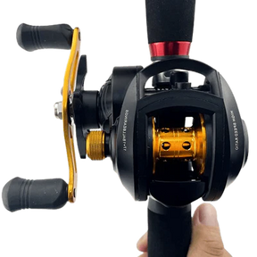 Carretilha de Pesca Max Premium 18 Rolamentos e Drag 8kg