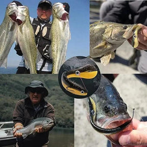 Isca Artificial Biónica de Silicone Flexível para Pesca Esportiva - Compre 5 Leve 10