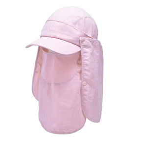 Boné Solar 4 em 1 UV50+ Shield para Pescaria