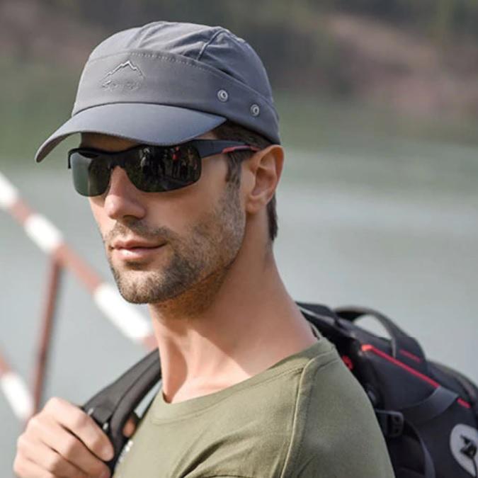 Boné Solar 4 em 1 UV50+ Shield para Pescaria