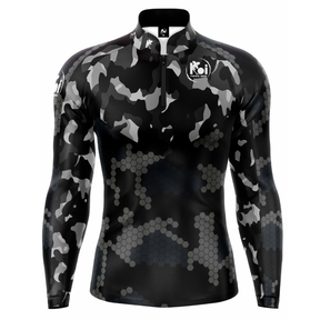 Camisa de Pesca Militar Camuflada UV50+ Alta Proteção Solar