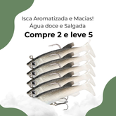 Iscas Macias de Silicone Realistas - Compre 2 Leve 5