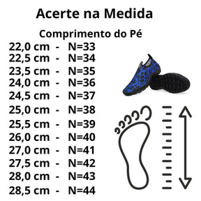 Tênis Híbrido Sport Plus - Ciclismo, Pesca, Natação, Caminhadas