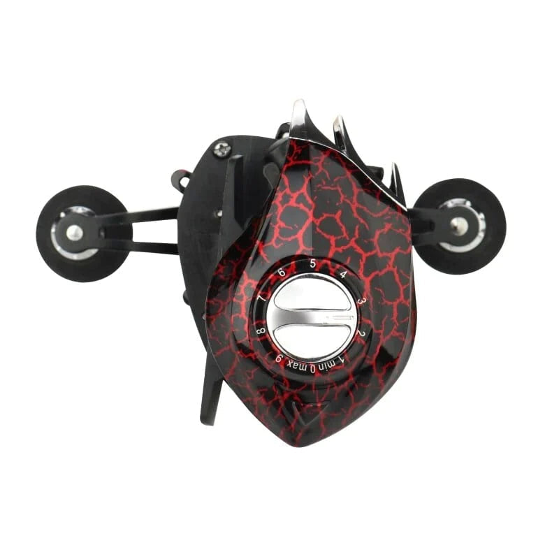 Carretilha de Pesca Profissional 19 Rolamentos Drag 10kg com Freio Magnético X300