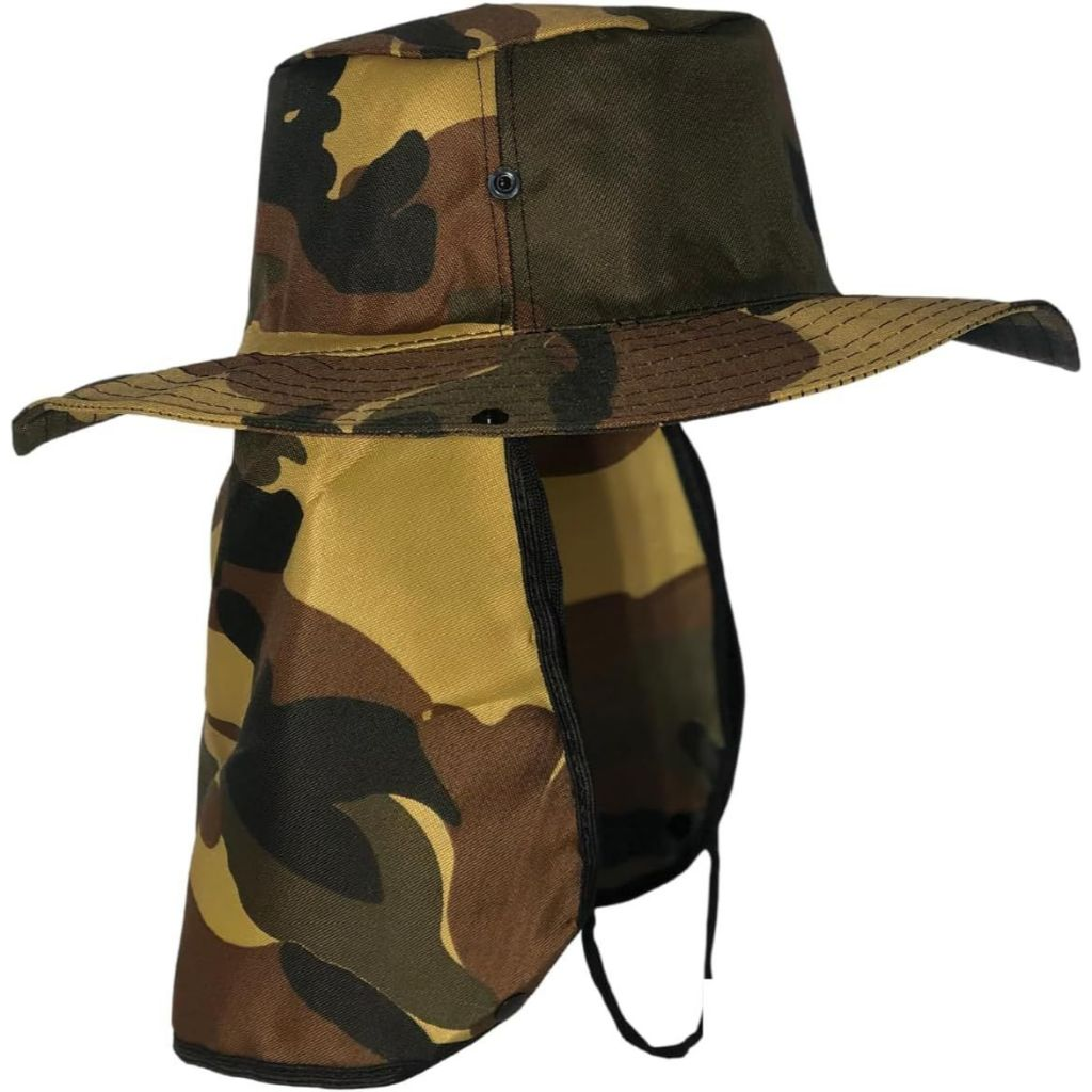 Chapéu Pescador Australiano Masculino para Camping e Pesca Profissional