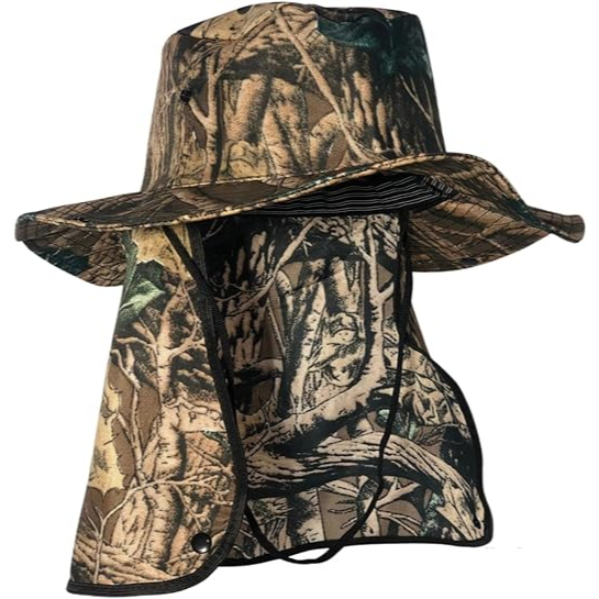 Chapéu Pescador Australiano Masculino para Camping e Pesca Profissional