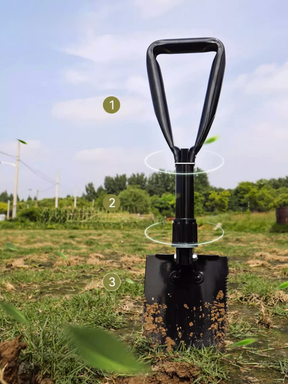 Pá Portátil Dobrável De Emergência Multi-função Acampamento Camping P/Emergência Acampamento Camping