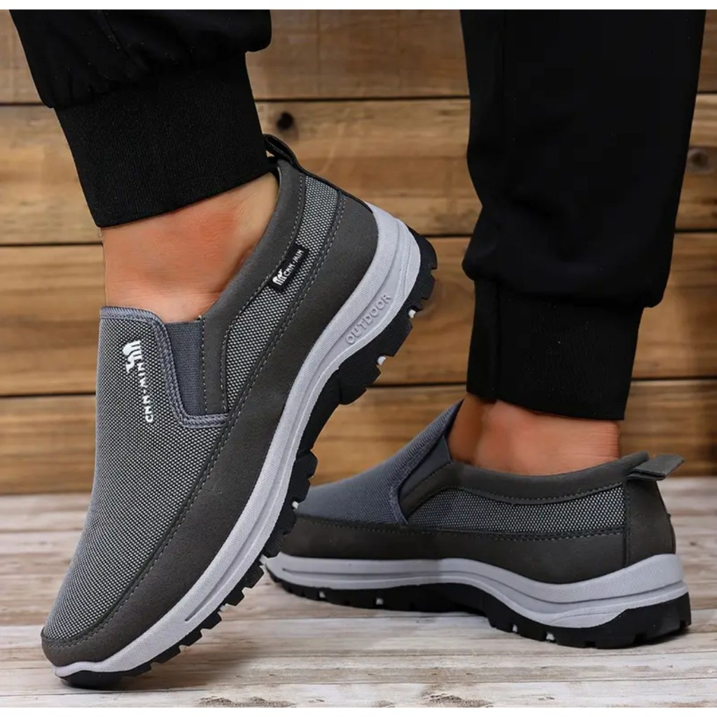 Tenis Sapatilha Masculino Casual Adventure de Trilha Aquatico Impermeável com Solado Leve Costurado Mega Confortável