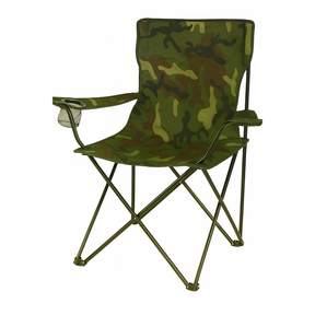 Cadeira Dobrável Com Porta Copos Pesca Praia Acampamento com Bolsa