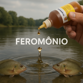 Atrativo Feromonio Para peixe Liquido 100ml para Pesca Artificiais Naturais Massas Infalível