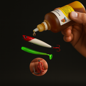 Atrativo Feromonio Para peixe Liquido 100ml para Pesca Artificiais Naturais Massas Infalível