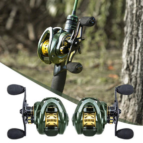 Carretilha de Pesca Anti Cabeleira 14 Rolamentos - Max Titan