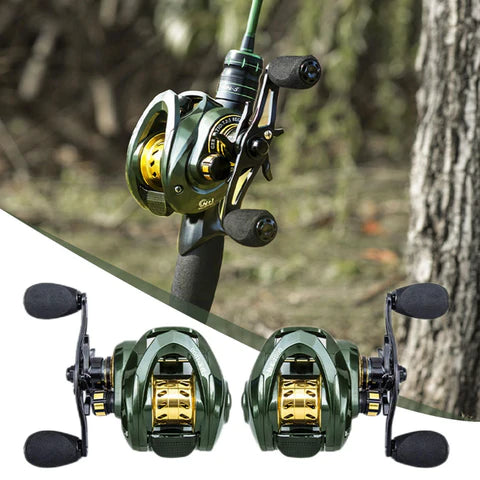 Carretilha de Pesca Anti Cabeleira 14 Rolamentos - Max Titan