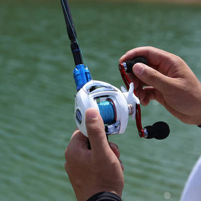 Carretilha de Pesca 18 Rolamentos Hack Fish