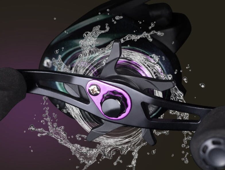 Carretilha de Pesca Profissional Purple Dragon 8Kg