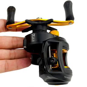 Carretilha de Pesca Max Premium 18 Rolamentos e Drag 8kg