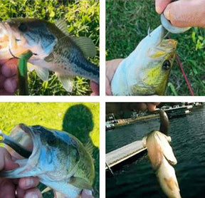 Isca Artificial Biónica de Silicone Flexível para Pesca Esportiva - Compre 5 Leve 10