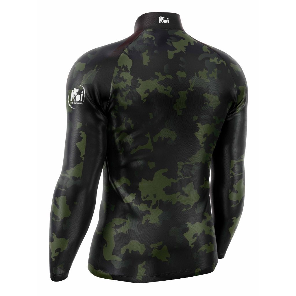 Camiseta Camisa Blusa Pesca Camuflado Militar Com Proteção Uv50+