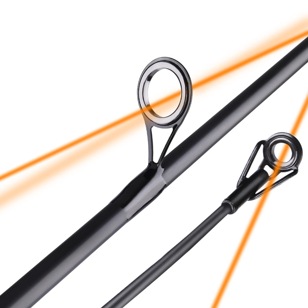 Sougayilang Vara De Pesca Com Cabo De Madeira , Fundição/Giratória , 1.8m , 6 Pés , Portátil , Telescópica , Dobrável ,