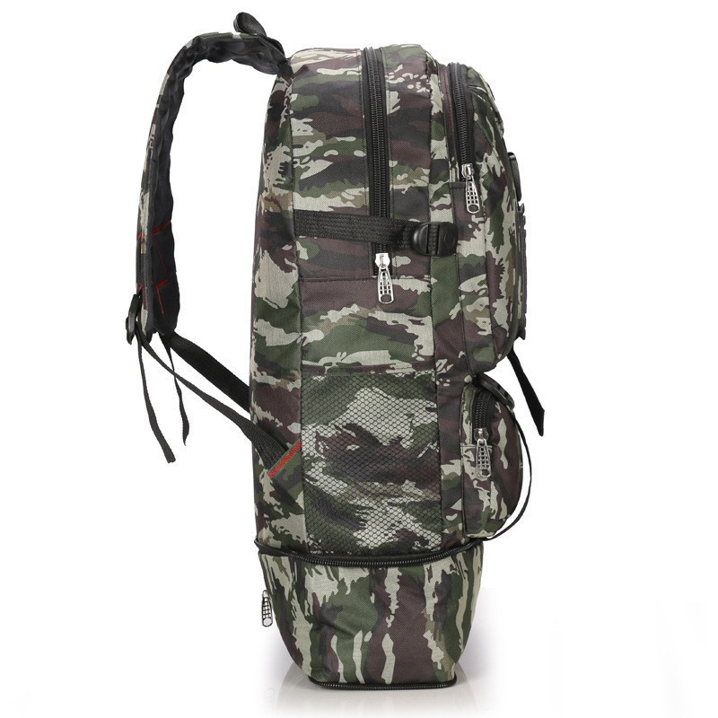 Mochila Tática Militar Camuflada Exército 50 Litros Camping trilha