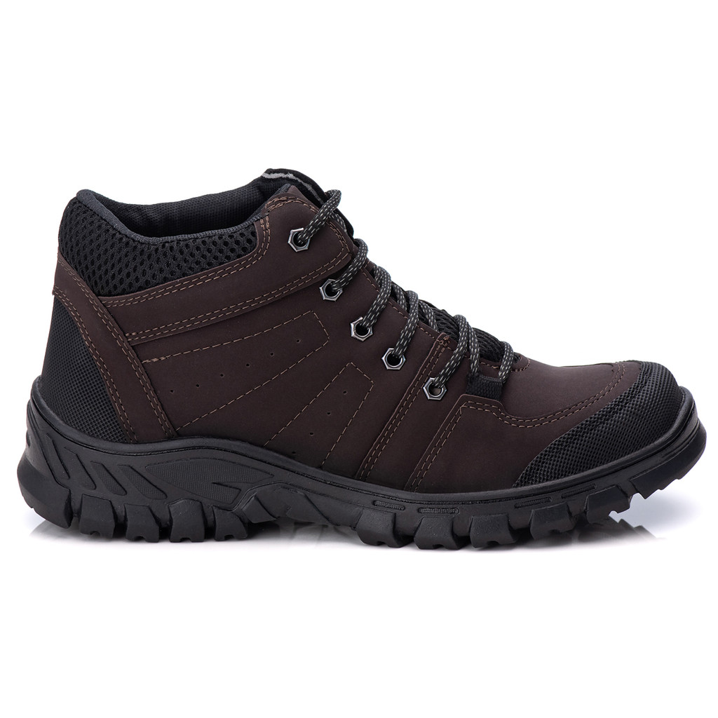 Bota Masculina Coturno trabalho Adventure Solado Borracha Cater