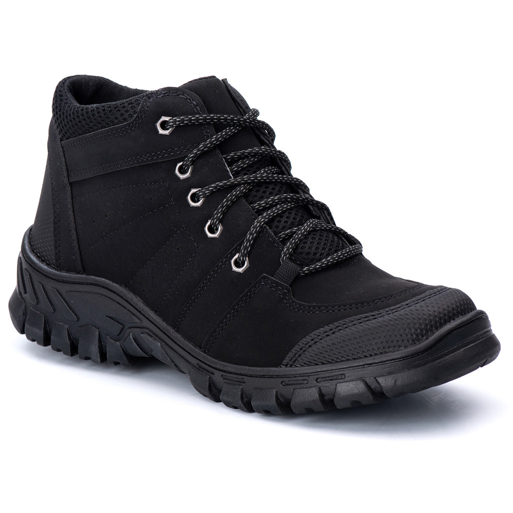 Coturno Masculino Ortopédio - Solado de Borracha