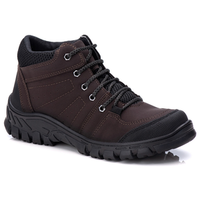 Bota Masculina Coturno trabalho Adventure Solado Borracha Cater