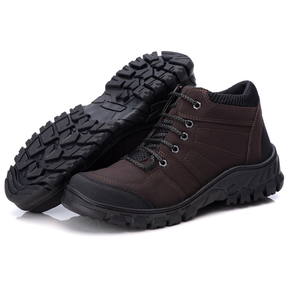 Bota Masculina Coturno trabalho Adventure Solado Borracha Cater